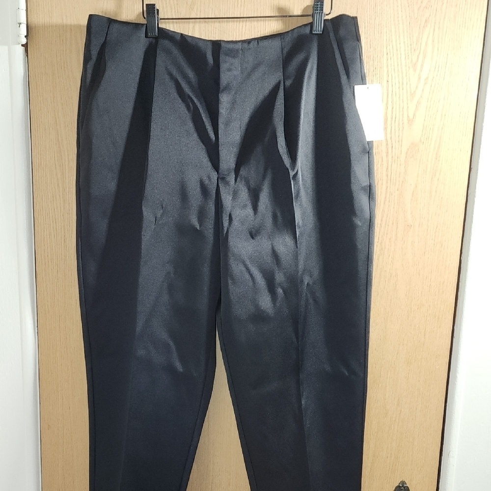 a new day Women's Elegant Black Trousers - Picture 3 of 9